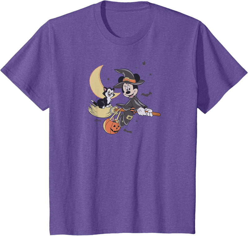 Disney Kids Minnie Mouse - Scary Cute T-Shirt - Purple Heather