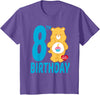 Care Bears Birthday Bear Celebrates A 8th Birthday T-Shirt - Purple Heather