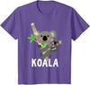Cute Animal Shirts For Kids Co Koala Shirt For Boys Or Girls | Cute Koala Bear Gift T-Shirt - Purple Heather