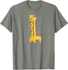 Engagement Gifts Engagement Giraffe Lover Couple T-Shirt - Olive Heather