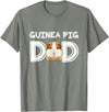 Cavy Breeder Fancier Accessories Clothes Guinea Pig Dad Father's Day Piggy Lover Owner Stuff Cavy T-Shirt - Olive Heather