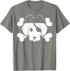 Pirate Costumes & Apparel Pirate Dog T-Shirt - Olive Heather