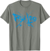 NOFO Clothing Co Fish Life, Fishing T-Shirt T-Shirt - Olive Heather