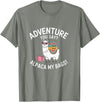 Novelty Alpacas Traveling Family Trip Joke Travel Funny Adventure You Say Alpaca My Bags Llama Women Saying T-Shirt - Olive Heather