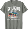 Gatlinburg Family Vacation Tees Family Vacation Mountains Gatlinburg Tennessee Bear Souvenir T-Shirt - Olive Heather