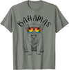 Funny Swimming Pigs It's Better in the Bahamas Bahamas Pig Bahamas Souvenir Family Vacation Trip T-Shirt - Olive Heather