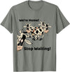 Outstanding in the Field Shirts Funny Cow Shirt Wait Till The Cows Come Home T-Shirt - Olive Heather