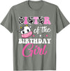 Cow Lover Birthday Men Women Kids Shirts & Gifts Sister of The Birthday Girl Farm Cow Matching Family Shirt T-Shirt - Olive