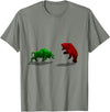 Stock Market Bulls vs Bears Graphic T-Shirt - Olive Heather