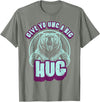 Playful Grizzly Bear s Family Hugs Co. Uncle Grizzly Bear Hug s Give Yo UNC A Big Hug T-Shirt - Olive Heather
