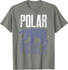 Polar Bear Power Gifts & Apparel Polar Bear Power T-shirt For Bear Lovers Kids Women Men T-Shirt - Olive Heather