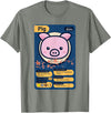 Chinese Zodiac Year of the Pig Shirts Chinese Zodiac Horoscope Animal Facts Year of the Pig T-Shirt - Olive Heather