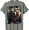 Noah&Friends Vintage Bear T-Shirt - Olive Heather