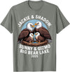 Nature Wildlife Art Prints Jackie & Shadow Sunny & Gizmo Big Bear Lake 2025 Eagle T-Shirt - Olive Heather