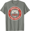 Greenland Not For Sale Greenland is Not for Sale Polar Bear Resist Graphic T-Shirt - Olive Heather