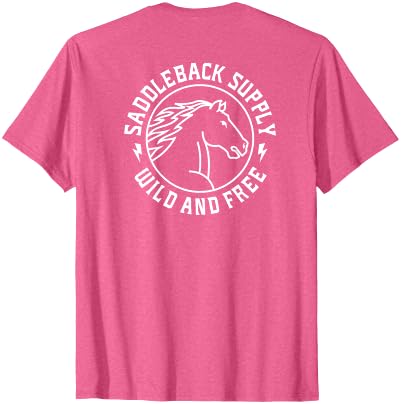 Saddleback Supply Horse Logo T-Shirt - Straight - size chart