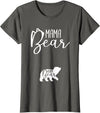 Awesome Matching Family Outfits Baby Bear - Mama Mommy New Mom Pregnancy Announcement Gift T-Shirt - Asphalt Grey