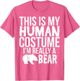 'I'm Really a Bear' Human Costume T-Shirt