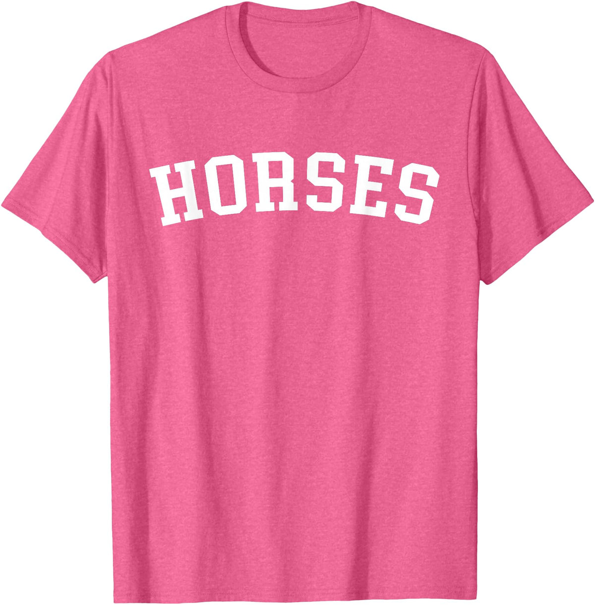 Horses - Designs Horses T-Shirt - Pink Heather