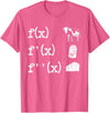 Cute Math Gifts Calculus Nerd Accessories & Stuff Funny Math Teacher Art For Men Women Cow Milk Cheese Formula T-Shirt -