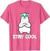 Cute Polar Bear Gifts And Tees Polar Bear Arctic - Stay Cool T-Shirt - Pink Heather