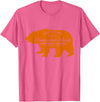 Crane Street Design Drummond Island Bear - T T-Shirt - Pink Heather