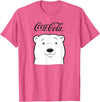 Coca-Cola Company Coca Cola Polar Bear Logo T-Shirt - Pink Heather