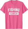 Fishing Coach Clothing Fishing Coach Vintage Fishing T-Shirt - Pink Heather