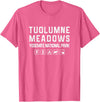 California Shirts Tuolumne Meadows, Yosemite Outdoor T-shirt T-Shirt - Pink Heather