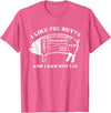 Pink Ink Art Funny I Like Pig Butts And I Can Not Lie T-Shirt T-Shirt - Pink Heather
