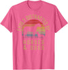 Funny Cute Easily Distracted by Horses Silhoutee Easily Distracted by Horses and Dogs I Like Heart Horse Dog T-Shirt Small - Pink Heather
