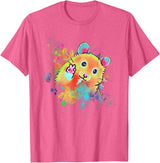 Funny Hamster T for Boys, Girls, Men, Women & Kids Hamster T-Shirt - Pink Heather