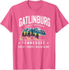 Gatlinburg Family Vacation Tees Family Vacation Mountains Gatlinburg Tennessee Bear Souvenir T-Shirt - Pink Heather