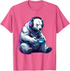 Funny Graphic Gamers tee Polar Bear Funny Video Games Polar Bear T-Shirt - Pink Heather