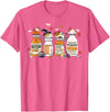Pumpkin Spice Propofol Halloween Nurse Pumpkin Spice Propofol Ativan Versed Haldol Halloween Nurse T-Shirt - Pink Heather