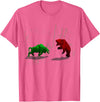 Stock Market Bulls vs Bears Graphic T-Shirt - Pink Heather