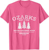 Arkansas Wilderness Designs and Gifts Buffalo National River - Arkansas - Ozark Mountains T-Shirt - Pink Heather