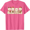 Christmas Holiday Co. Polar Bears Kids Boys Girls Christmas Polar Bears T-Shirt - Pink Heather