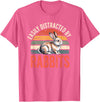 Cute Rabbit Lover Bunny Graphic T-Shirt in Pink Heather