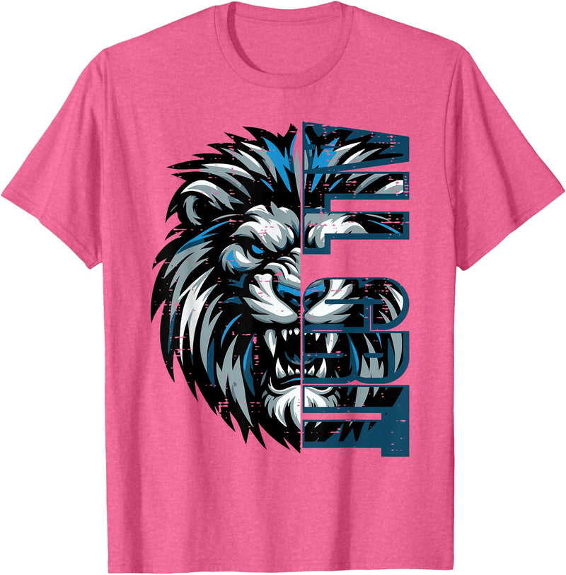 Lion Shirts For Men Women Kids Gifts Lion Women Kids Boys Girls Men Youth Teen T-Shirt - Pink Heather
