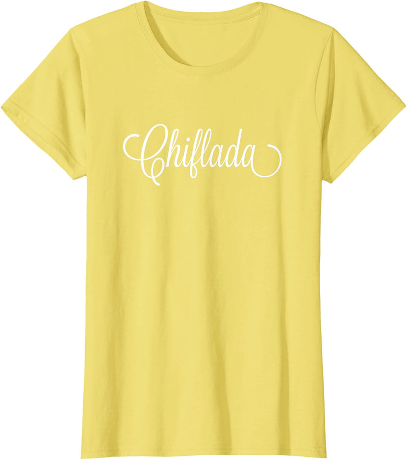 The Spanish Cow Chiflada Spanish Brat Mexican T-Shirt - Lemon Yellow