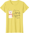 Cute This Is My Llama Pajama Shirt Gifts Womens & Kids This is My Llama Pajama Shirt Cute Alpaca Gift T-Shirt - Lemon Yellow