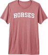 Horses - Designs Horses Premium Tri-Blend T-Shirt - Mauve