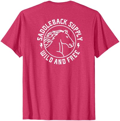 Saddleback Supply Horse Logo T-Shirt - Straight - size chart