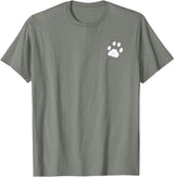 P&L Originals Cat paw print. Pocket style emblem. T-Shirt