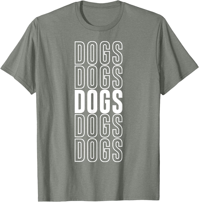 Dogs Apparel Dogs T-Shirt - Olive Heather