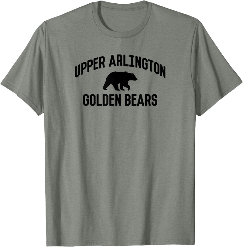 Upper Arlington Ohio Outfitters Upper Arlington Classic Bear T-Shirt - Olive Heather