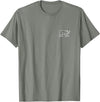 The Pocket Patch Badge Apparel Co Bear Badge T-Shirt - Olive Heather