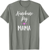 Angry Ant Graphics - Kunekune Pig Gifts Kune Kune Pig Gift for Women - Kunekune Pig Mama T-Shirt - Olive Heather