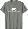 Churchill Polar Bear Shirts & Gifts Churchill Manitoba Canada Polar Bear T-Shirt - Olive Heather